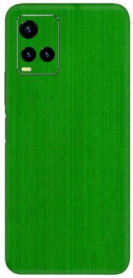 Vcare GadGets Brushed Green vivo Y21 T Mobile Skin(Brushed Green)