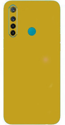 TJ CREATION Realme 5i Mobile Skin(Ultra Super Golden Matte Skin With High Matte Finish.)