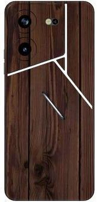Vcare GadGets Pova 5 Pro (5G) Mobile Skin(Dark Brown)