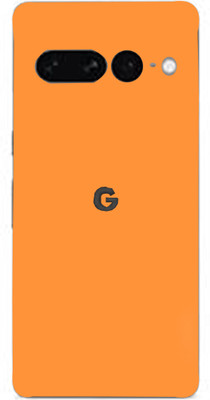 LAMHA Google Pixel 7Pro 5G, Google Mobile Mobile Skin(Ultra Super Orange Matte With High Matte Finish.)