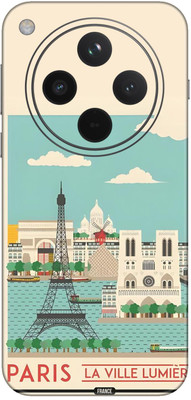 SKINFACTORY OPPO FIND X8 5G Premium Vinyl BACK 219 Mobile Skin(Multicolor)