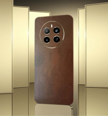 AsSkin Realme 70 Pro Mobile Skin(Choco Brown Leather Skin With High Gloss Matte Finish)