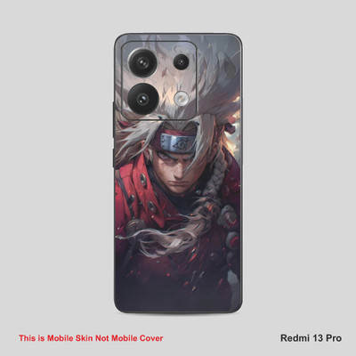 VYBE The Smart Choice Redmi 13 Naruto Mobile Skin Mobile Skin(Silver Chalice A18)