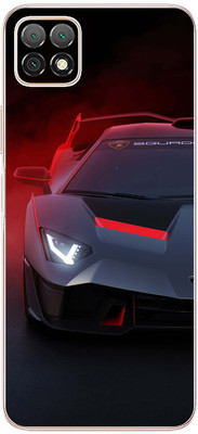 FCS Huawei Enjoy 20 5G Printed Back skin Mobile Skin(Super Car)