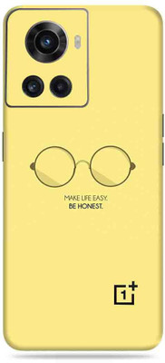 SkinoMania Oneplus 10R-5G Mobile Skin(Multicolor Make Life Easy)