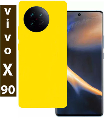 BUGGU Vivo X90 Mobile Skin(Ultra Super Yellow Matte Skin With High Matte Finish.)