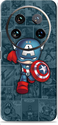 SkinoMania Xiaomi 14 Ultra Premium Vinyl Mobile Skin (Multicolor) Mobile Skin(Captain-Art)