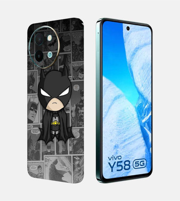 OggyBaba Vivo Y58 5g Mobile Skin(Comic Batman)
