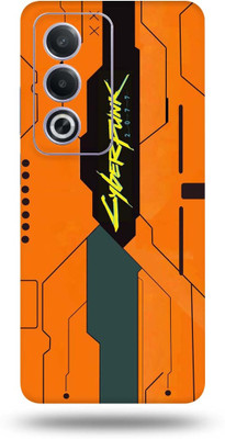 Mclaxa OPPO A3 Pro Mobile Skin(Orange Cyberpunk)