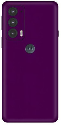 Vcare GadGets Moto Edge 20 5G Mobile Skin(Purple)
