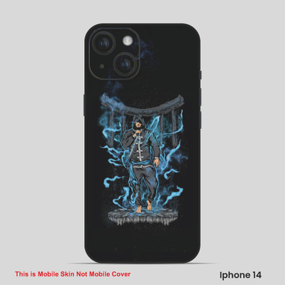 VYBE The Smart Choice iPhone 14 Horror Mobile Skin(Bluish Cyan 6)