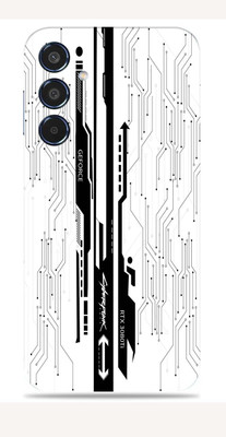 SkinoMania Samsung Galaxy M35 5G Mobile Skin(White CyberPunk)