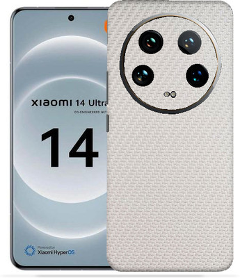 OggyBaba xiaomi 14 Ultra 5g Mobile Skin(White CF)