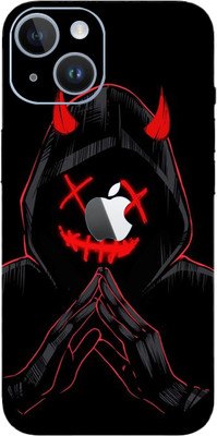 BugguSkin APPLE IPHONE 14 PLUS Mobile Skin(Ultra Super Black Devil Skin With High Matte Finish.)