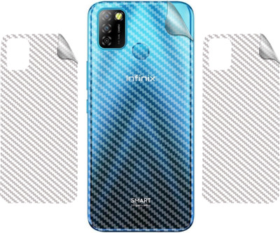 DVANK INFINIX SMART 5A || 3D CARBON FIBER ULTRA-THIN BACK LAMINATION || Mobile Skin(TRANSPARENT)