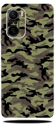 BugguSkin REDMI 11X Pro 5G, Camo Military Green, xiaomi 11x pro 5g Mobile Skin(Ultra Super Camo Military Green skin With High Matte Finish.)