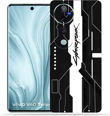 OggyBaba OggyBaba Vivo V40 5g Mobile Skin(Black Cyberpunkh)