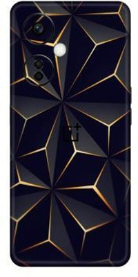 Vcare GadGets OnePlus Nord CE 3 Lite 5G Mobile Skin(Black & Gold)