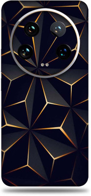 Mclaxa XIAOMI 14 Ultra Mobile Skin(Black Abstract)