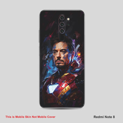 VYBE The Smart Choice Redmi Note 8 Super Hero Mobile Skin(Multy colorG/07)