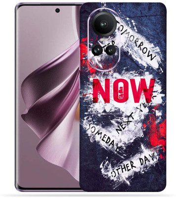 OggyBaba Oppo Reno 10 Pro 5G, Now And Never Mobile Skin(Multicolor Mobile Skin With camera protector (Back + Camera + Side))