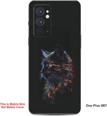 VYBE The Smart Choice One Plus 9RT Cat Embossed Mobile Skin(Baltic Sea 28)
