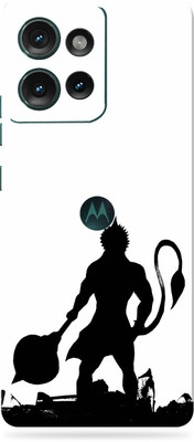 WeCre8 Skin's Motorola Edge 50 5G Mobile Skin(B&W-HANUMAN)