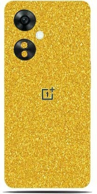 BUGGU OnePlus Nord CE 3 Lite 5G, 1+Nord CE 3 Lite 5G Mobile Skin(Ultra Super Golden Gliter Skin With High Matte Finish.)