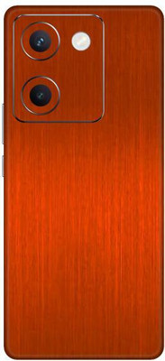 Vcare GadGets Orange Brushed Y200 Pro 5G Mobile Skin(Orange Brushed)
