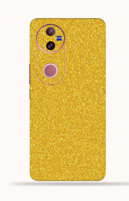 OggyBaba OggyBaba Vivo V50 5g Mobile Skin(Golden-Gliter)