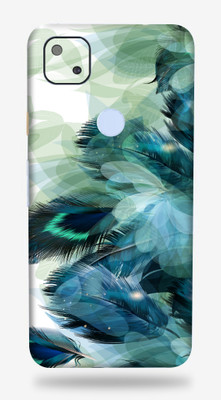 AsSkin Google Pixel 4A, google pixel 4a Mobile Skin(Ultra Pankh High Gloss Finish).)