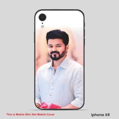 VYBE The Smart Choice iPhone XR Vijay Thalapathy Mobile Skin(Faded Pink 5)
