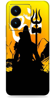 SkinoMania Vivo Y22 Mobile Skin(Multicolor Om Shiva)