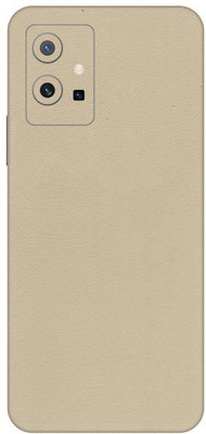 Vcare GadGets Cream Leather vivo T1 5G Mobile Skin(Cream Leather)