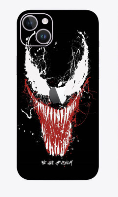 SkinoMania iphone 14 Mobile Skin(B&W Black Venom)