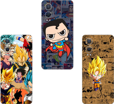 wrap craft REALME NARZO N63 COMBO(PACK OF 3)Camera&Back Protector Premium Vinyl Mobile Skin(Multicolor)