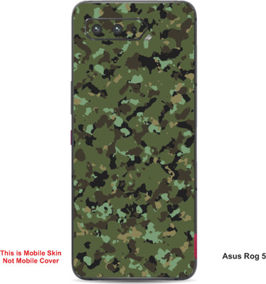 VYBE The Smart Choice Asus Rog 5 Camouflage Embossed Mobile Skin(Hemlock 1)