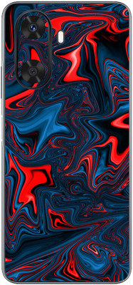 FCS Huawei Enjoy 60 Printed Back skin Mobile Skin(Red Motion)