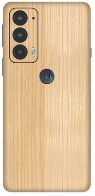 Vcare GadGets Moto Edge 20 5G Mobile Skin(Wooden)