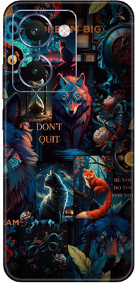 wrap craft REALME P3 ULTRA 5G Premium Vinyl BACK 73 Mobile Skin(Multicolor)