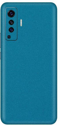 Vcare GadGets Vivo X50 Mobile Skin(Glitter Blue)