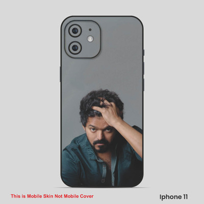 VYBE The Smart Choice iPhone 11 Vijay Thalapathy Mobile Skin(Natural Grey 3)