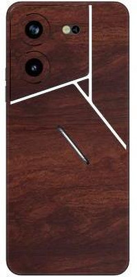 Vcare GadGets Pova 5 Pro (5G) Mobile Skin(Dark Brown)