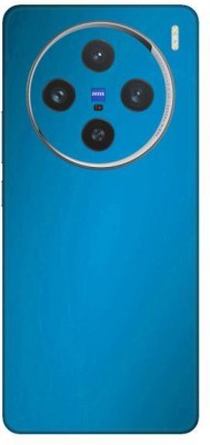 Vcare GadGets X100 5G Mobile Skin(Metallic Light Blue Shining)