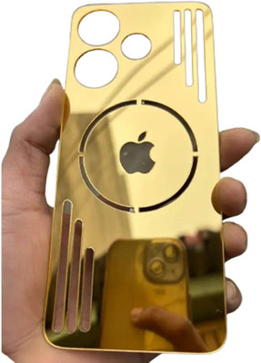 GPTECK TECNO SPARK GO 2024 Gold Mirror Finish Back Panel Mobile Skin(Gold)