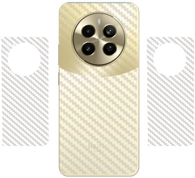 DVANK REALME NARZO 70 PRO 5G || 3D CARBON FIBER ULTRA-THIN BACK LAMINATION || Mobile Skin(TRANSPARENT)