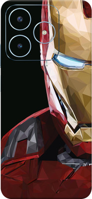 SkinoMania Realme Narzo N63 5G Mobile Skin(Angry Ironman Multicolor Mobile Skin)