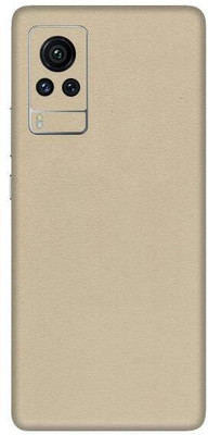 Vcare GadGets Vivo X60 Pro Mobile Skin(Cream Leather)
