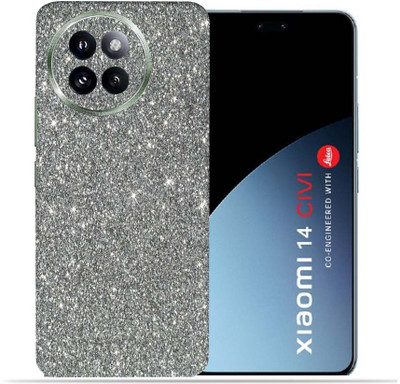 OggyBaba Xiaomi 14 Civi Mobile Skin(Grey Glitter)