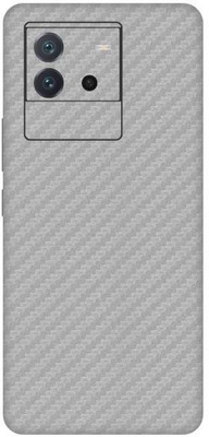 Vcare GadGets iQOO Neo 6 5G Mobile Skin(Fiber Carbon Silver)